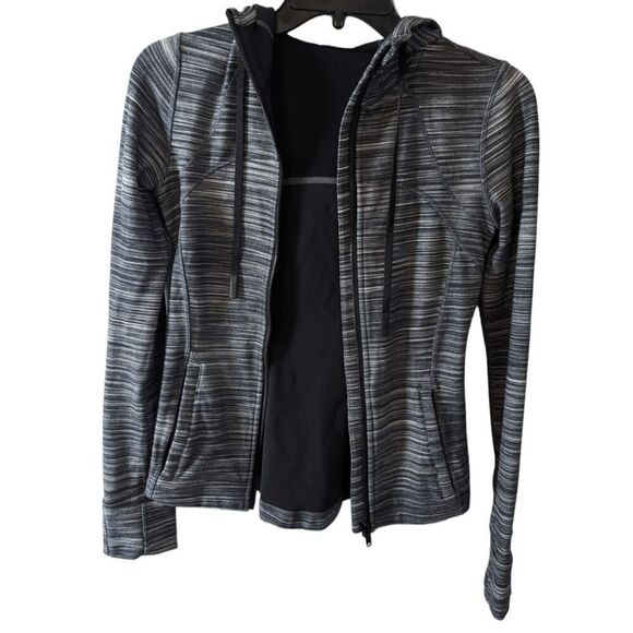 LULULEMON ATHLETICA Hooded Define Jacket 'Nulu' Size 4 - Picture 3 of 5